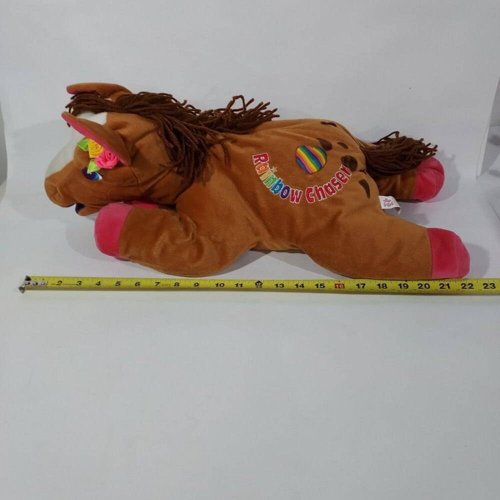 Lisa Frank Rainbow Chaser 22" Brown Horse Plush Vintage 1990's - Picture 10 of 13